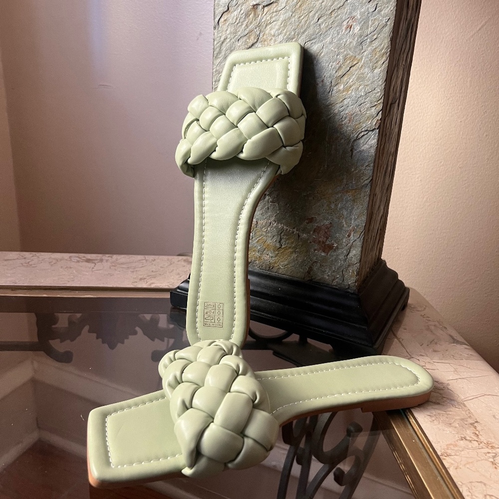 Sage Green sandals